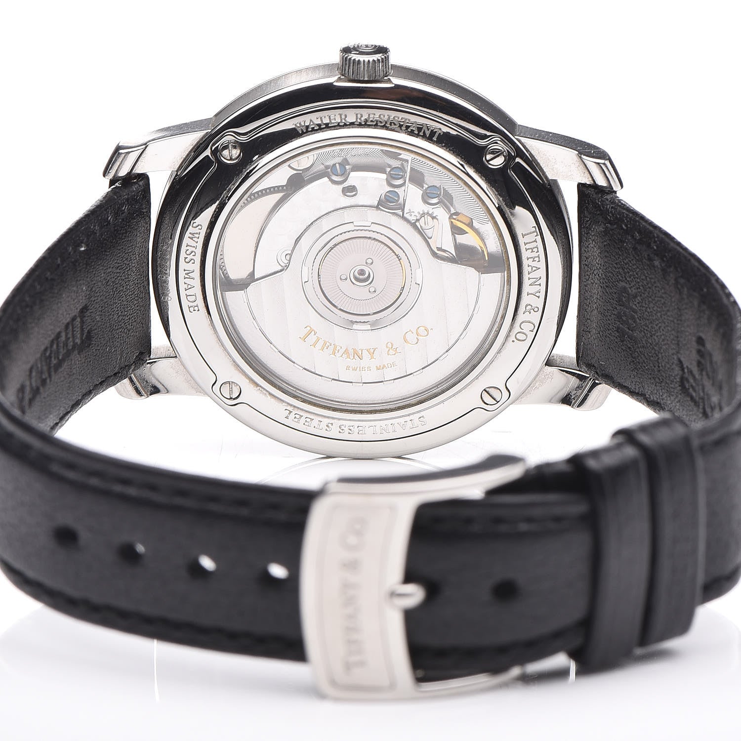 Tiffany Stainless Steel Calfskin 37mm Mark Resonator Automatic Watch 5 of 8