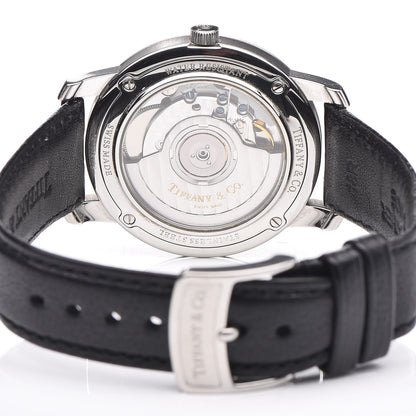 Tiffany Stainless Steel Calfskin 37mm Mark Resonator Automatic Watch 5 of 8