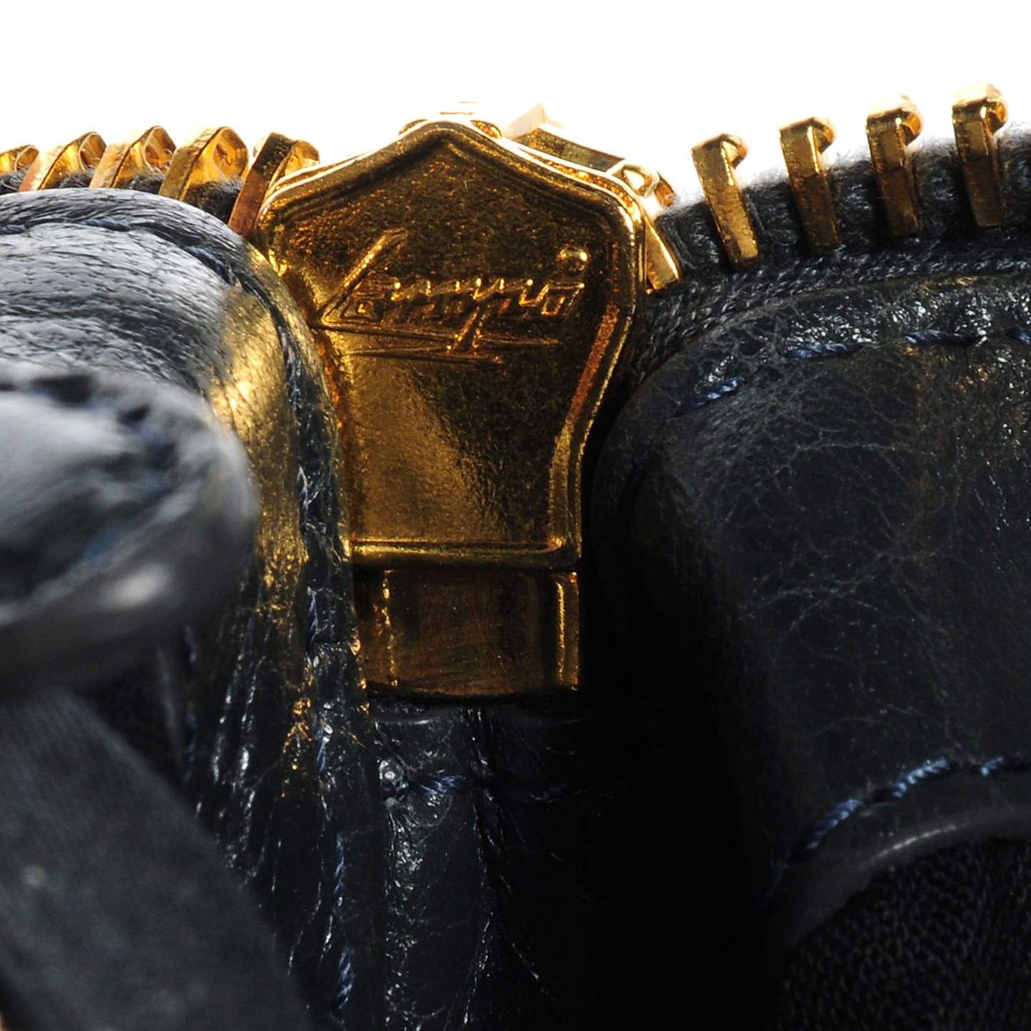 Agneau Giant 12 Gold Hardware Work Anthracite