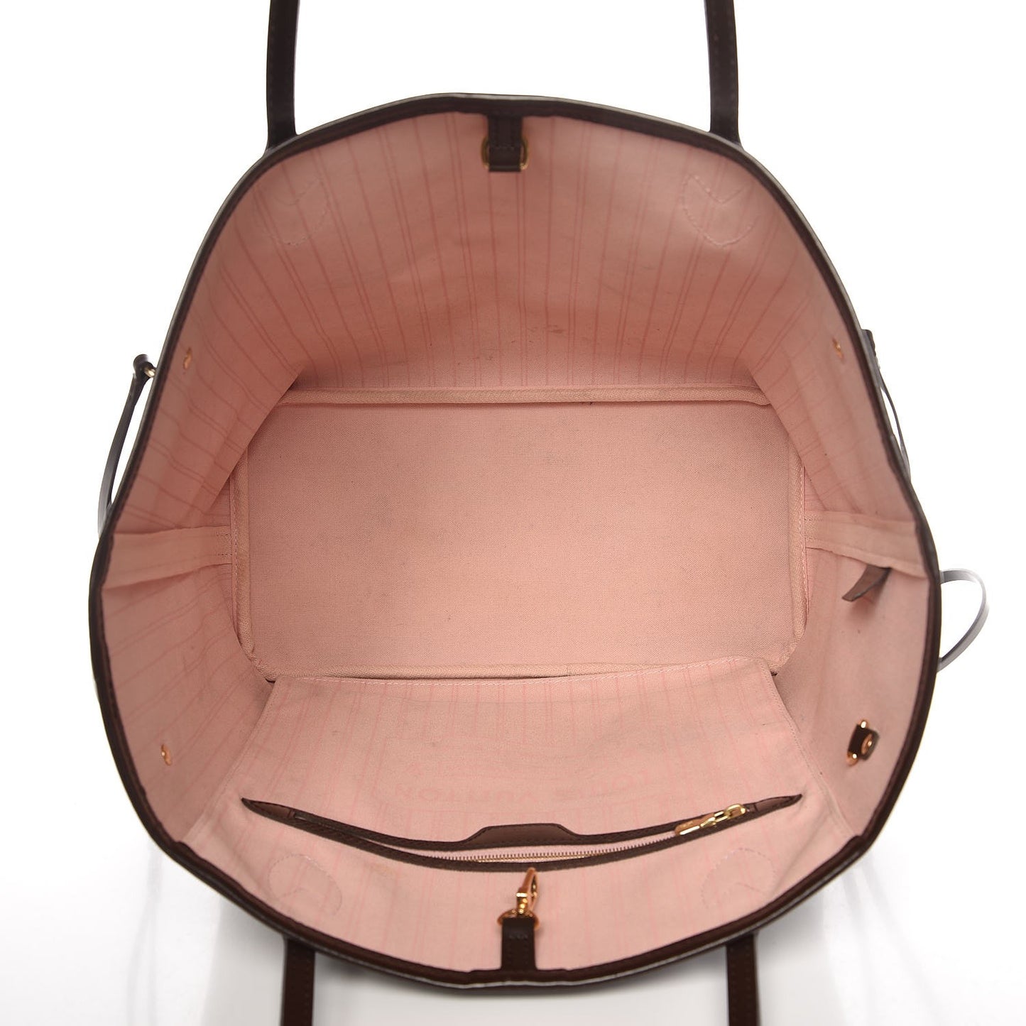 Damier Ebene Neo Neverfull MM Rose Ballerine