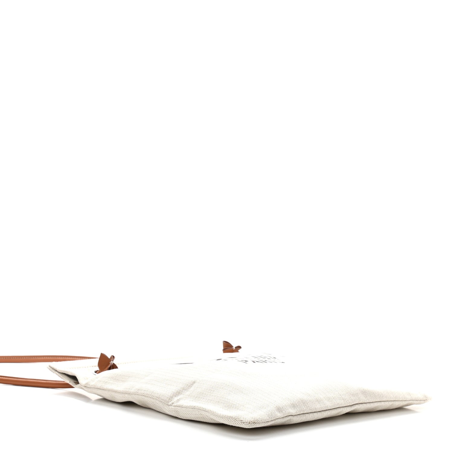 Hermes Canvas Swift Aline Grooming Bag Gold 4 of 12