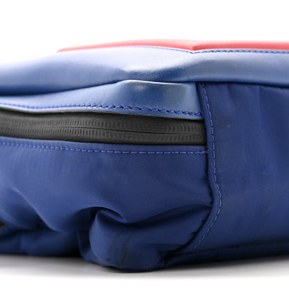 Fendi Nylon Vitello Century Vocabulary Camera Bag Blue Cobalto Blue Neon Sunflower 10 of 15
