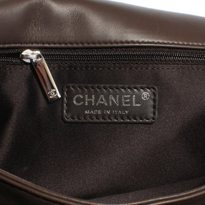 Chanel Python Ultimate Stitch Flap Marron Fonce 7 of 10