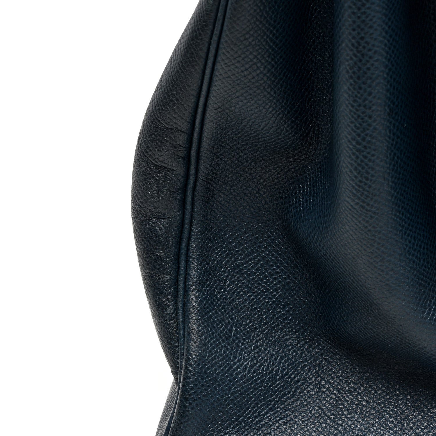 Hermes Courchevel Kelly Retourne 40 Bleu Marine 12 of 14