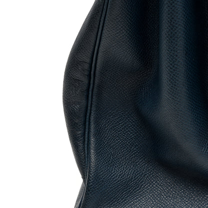 Hermes Courchevel Kelly Retourne 40 Bleu Marine 12 of 14