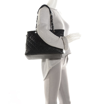 Chanel Caviar Quilted Grand Shopping Tote GST Black 2 of 9