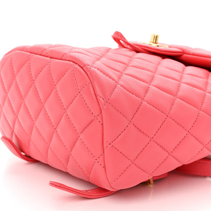 Chanel Lambskin Quilted Mini Urban Spirit Backpack Pink 10 of 10