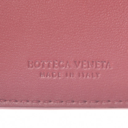 Bottega Veneta Nappa Intrecciato Continental Flap Wallet Brighton Baccara Rose 6 of 9