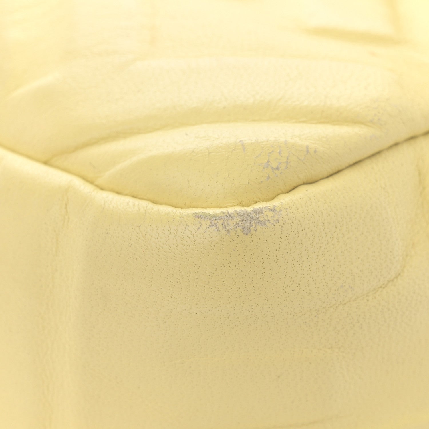 Fendi Nappa FF 1974 Embossed Large Baguette Banana 16 of 16