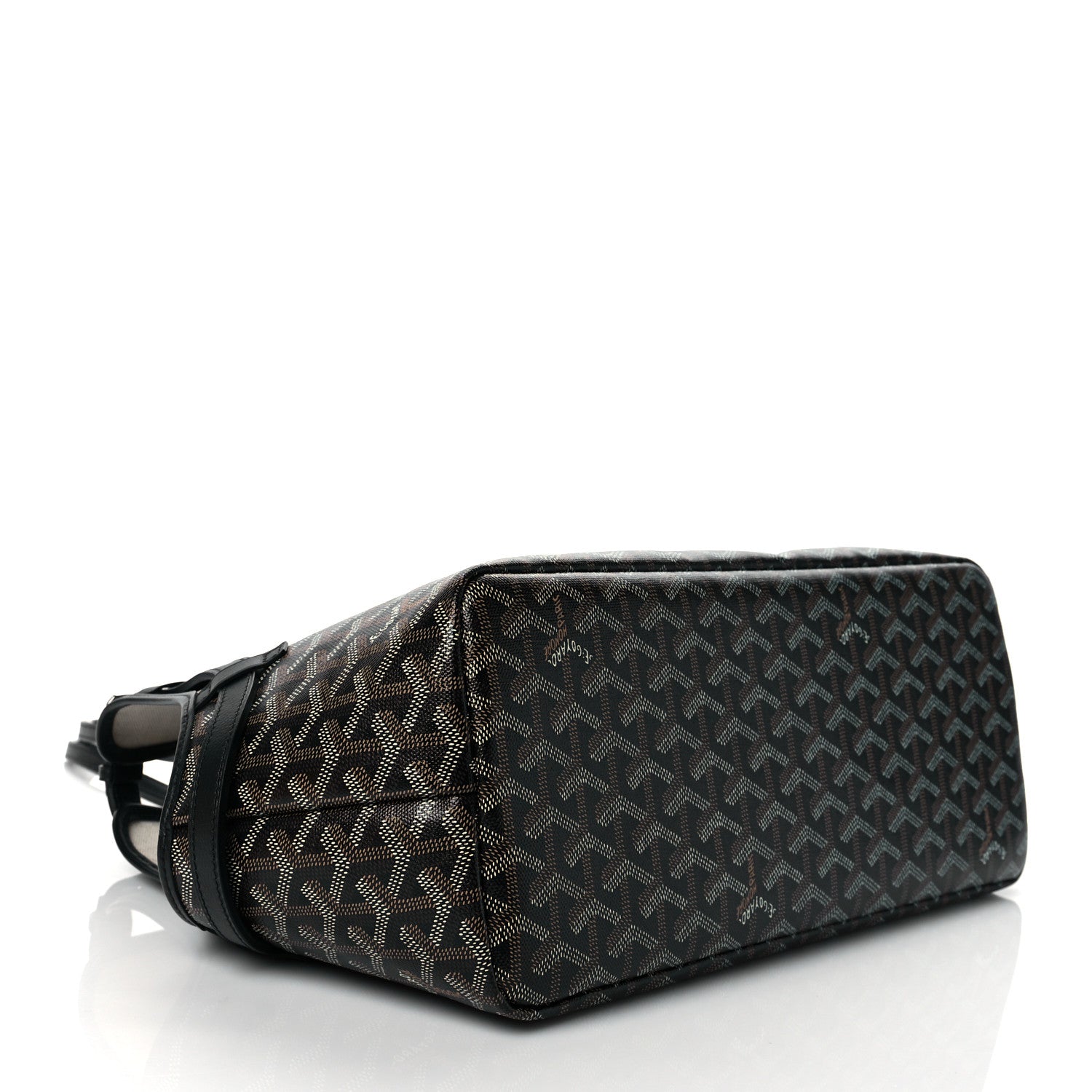 Goyard Goyardine Chien Gris Bag Black 3 of 8