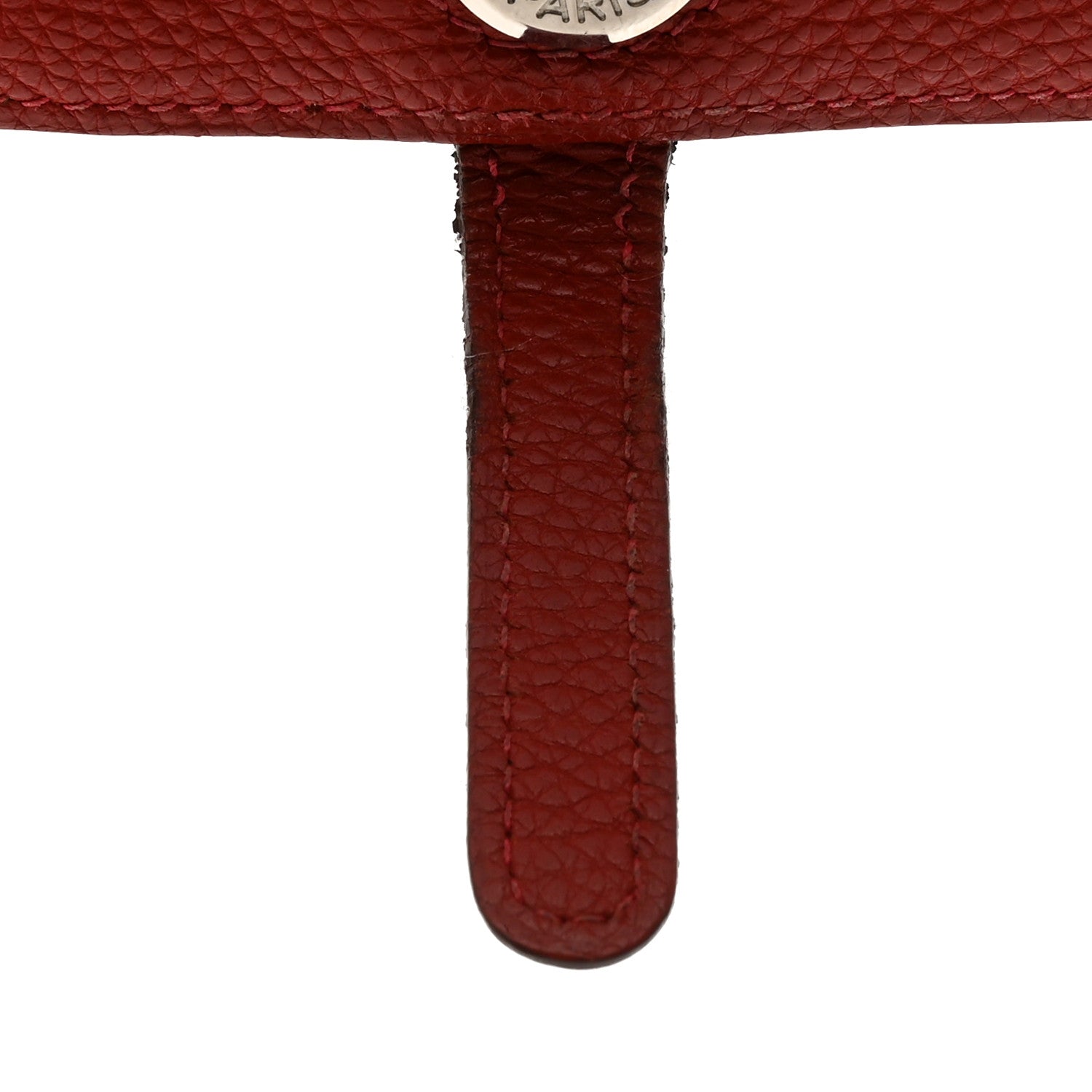 Hermes Togo Dogon Duo Wallet Rouge Casaque 11 of 11