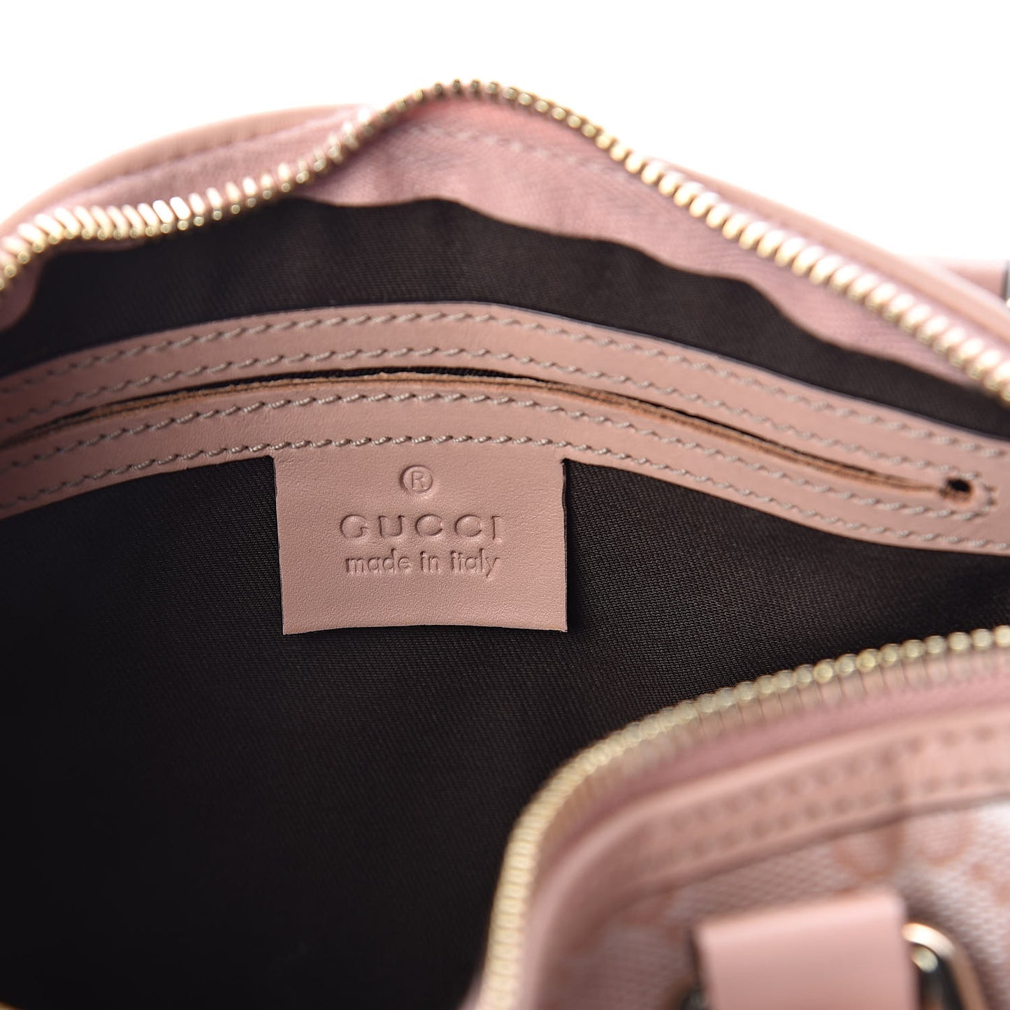 Crystal Monogram Small Joy Boston Blush