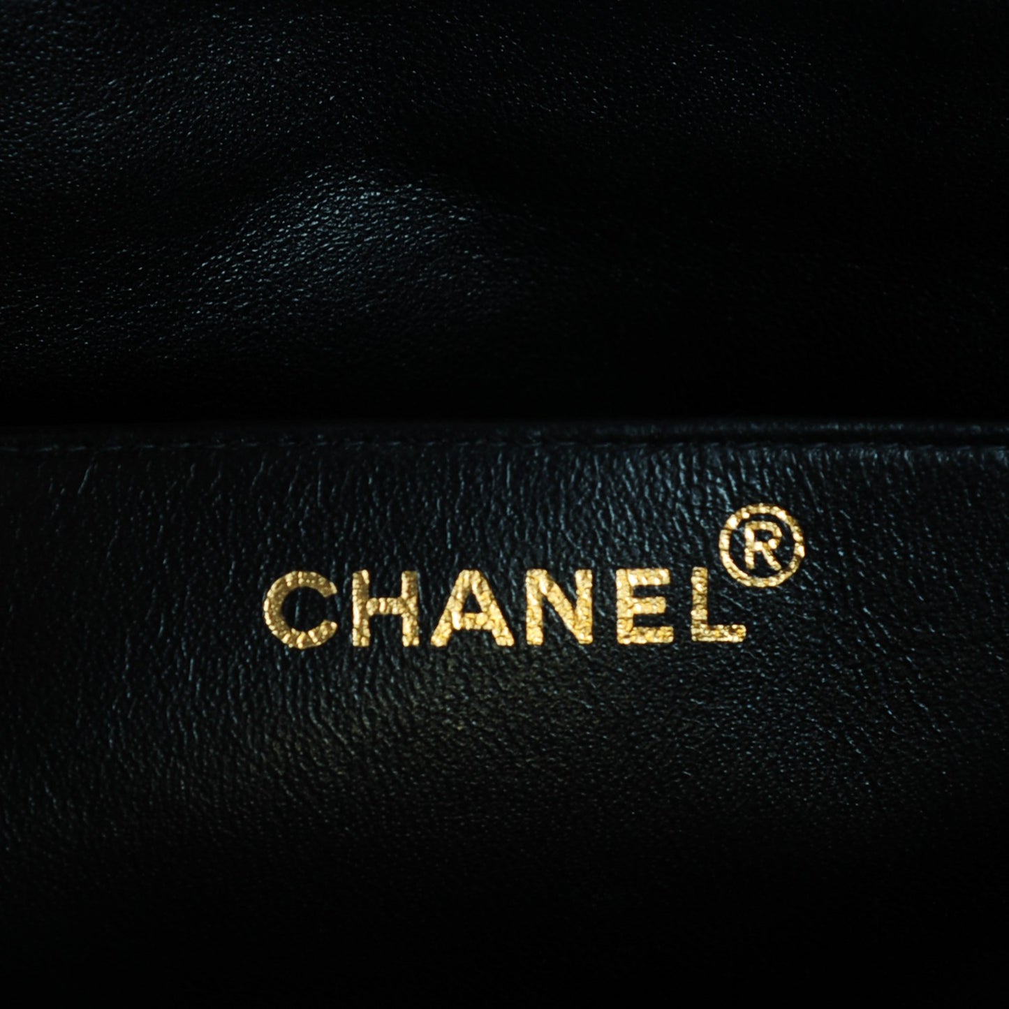Lambskin Quilted Shopping Tote Black
