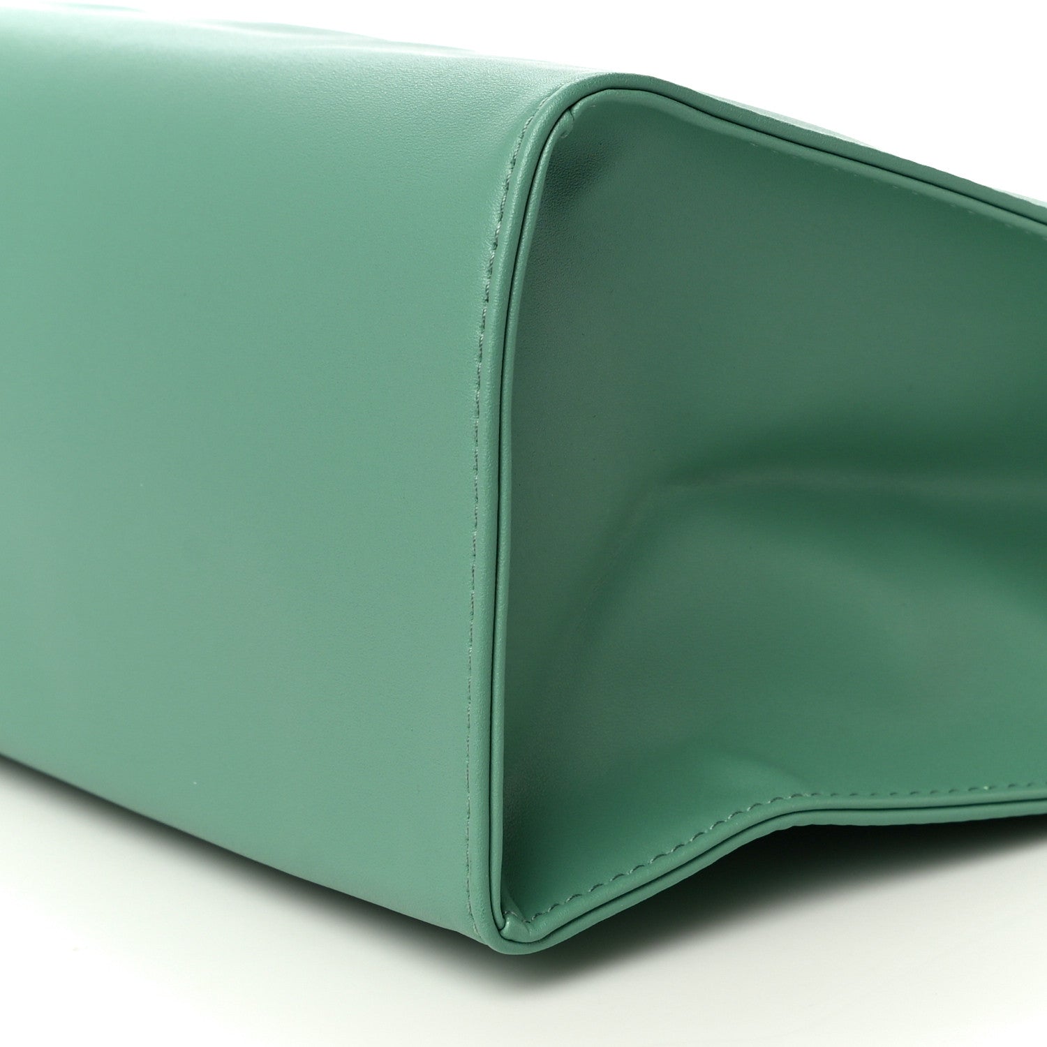 Telfar Vegan Leather Medium Shopping Bag Sage 10 of 10