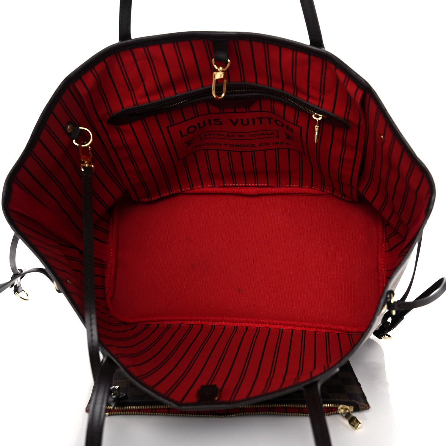 Louis Vuitton Damier Ebene Neo Neverfull MM 6 of 23