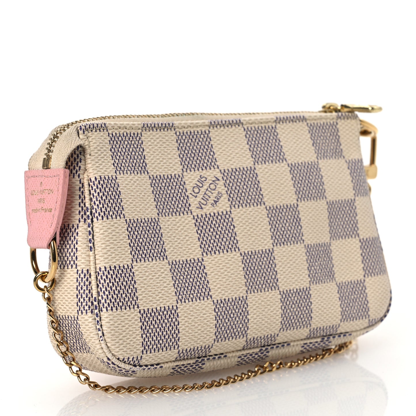 Damier Azur 2018 Christmas Animation Mini Pochette Accessories