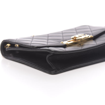 Chanel Lambskin Quilted Medium Golden Class Flap Black 8 of 11
