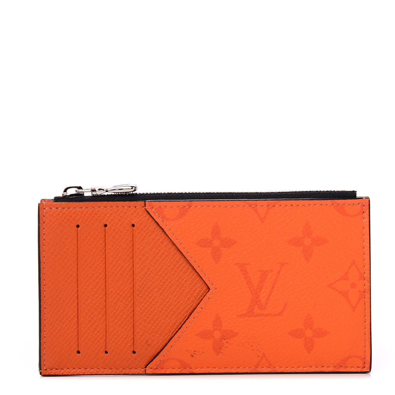 Louis Vuitton Taigarama Coin Card Holder Orange 1 of 8