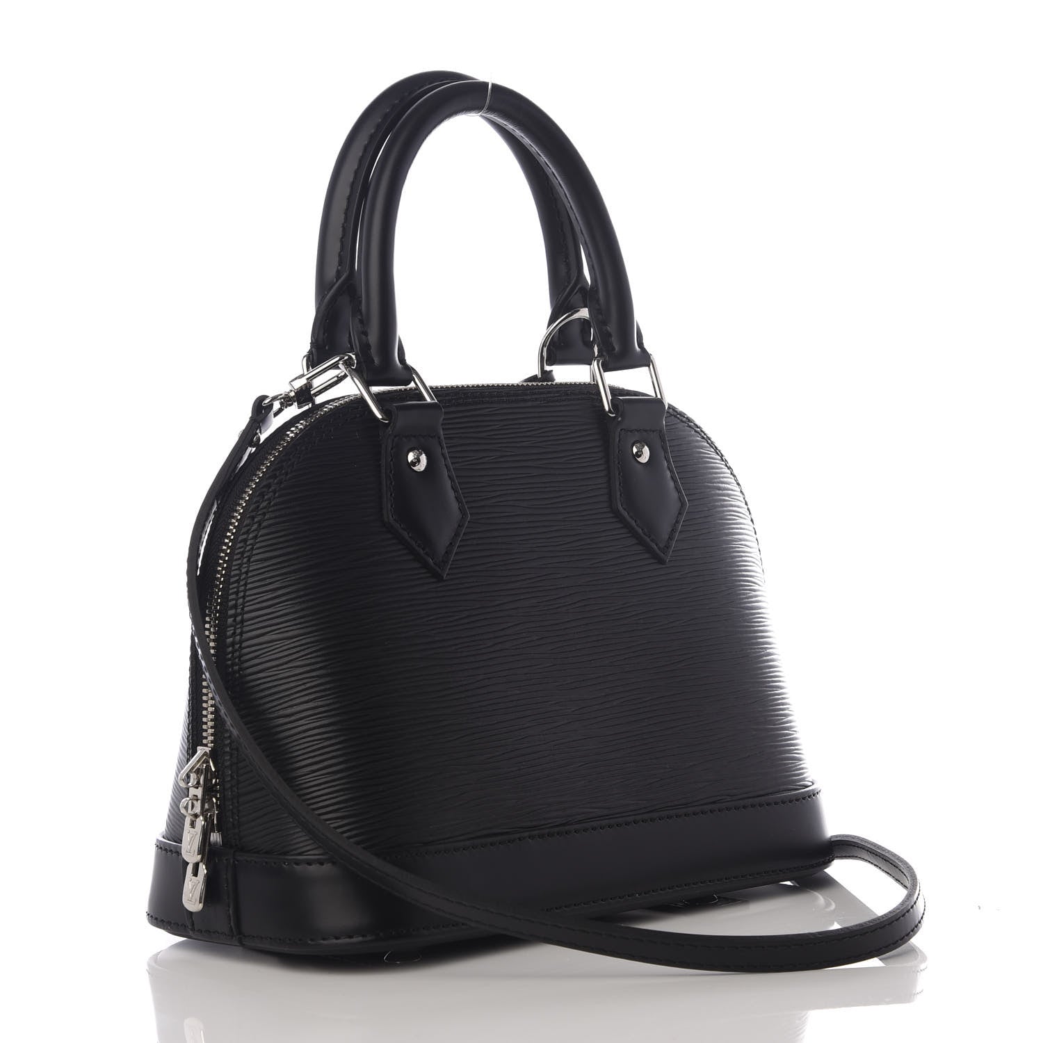 Louis Vuitton Epi Alma BB Black 2 of 7