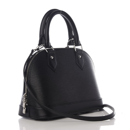Louis Vuitton Epi Alma BB Black 2 of 7
