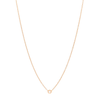 Cartier 18K Pink Gold Diamond SM D'Amour Pendant Necklace 1 of 5