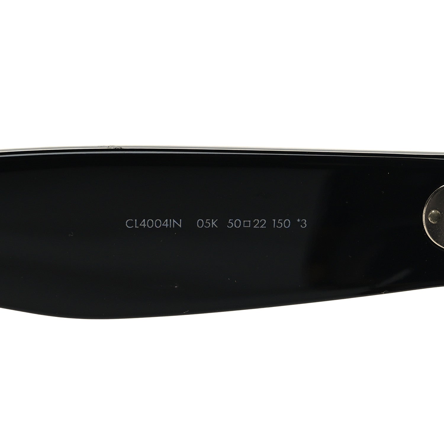 Celine Polarized Acetate Sunglasses CL4004IN Black Havana 6 of 7