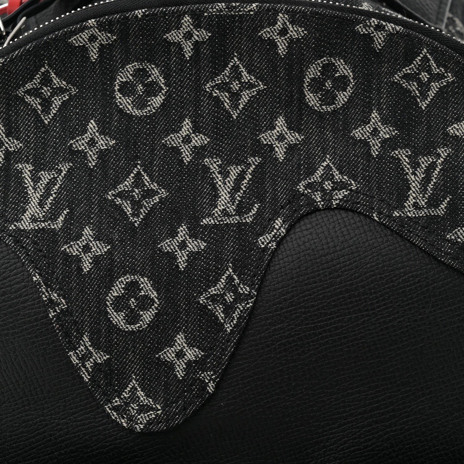 Louis Vuitton x NIGOLOUIS VUITTON x NIGO Taurillon Monogram Denim Drip Campus Backpack Black Black 7 of 12