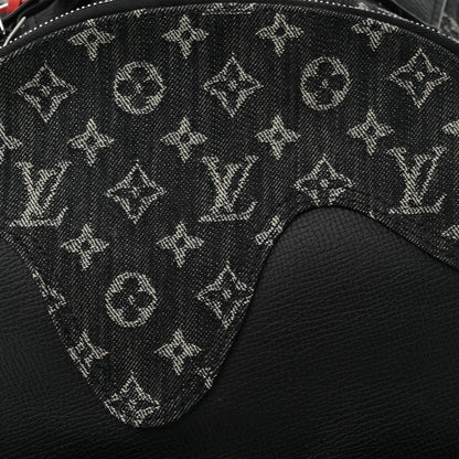 Louis Vuitton x NIGOLOUIS VUITTON x NIGO Taurillon Monogram Denim Drip Campus Backpack Black Black 7 of 12