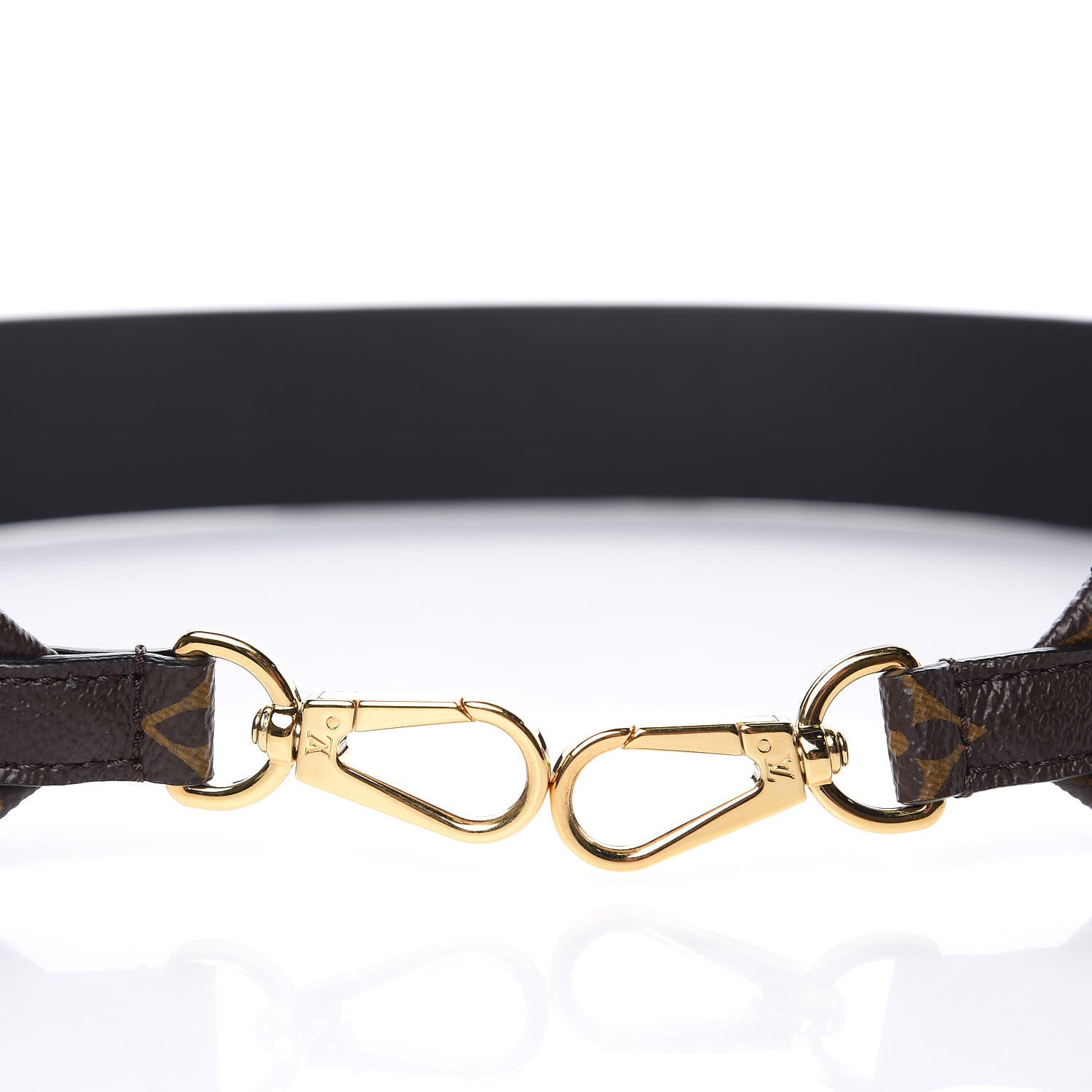 Louis Vuitton Monogram Bandouliere Shoulder Strap Black 5 of 5