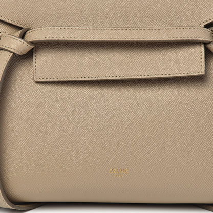 Celine Grained Calfskin Mini Belt Bag Dune 8 of 8