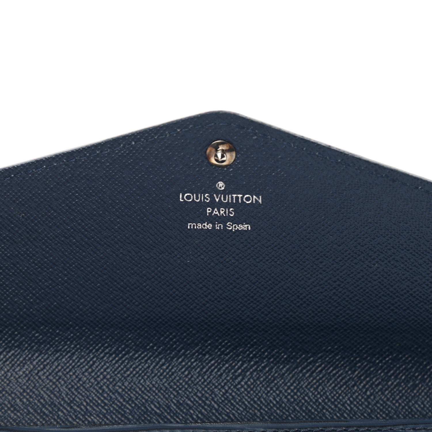 Louis Vuitton Epi Sarah Wallet NM Blueberry 6 of 13