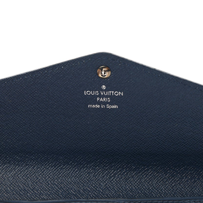 Louis Vuitton Epi Sarah Wallet NM Blueberry 6 of 13