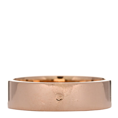 Hermes 18K Rose Gold Diamond PM Kelly Ring 51 5.75 3 of 4