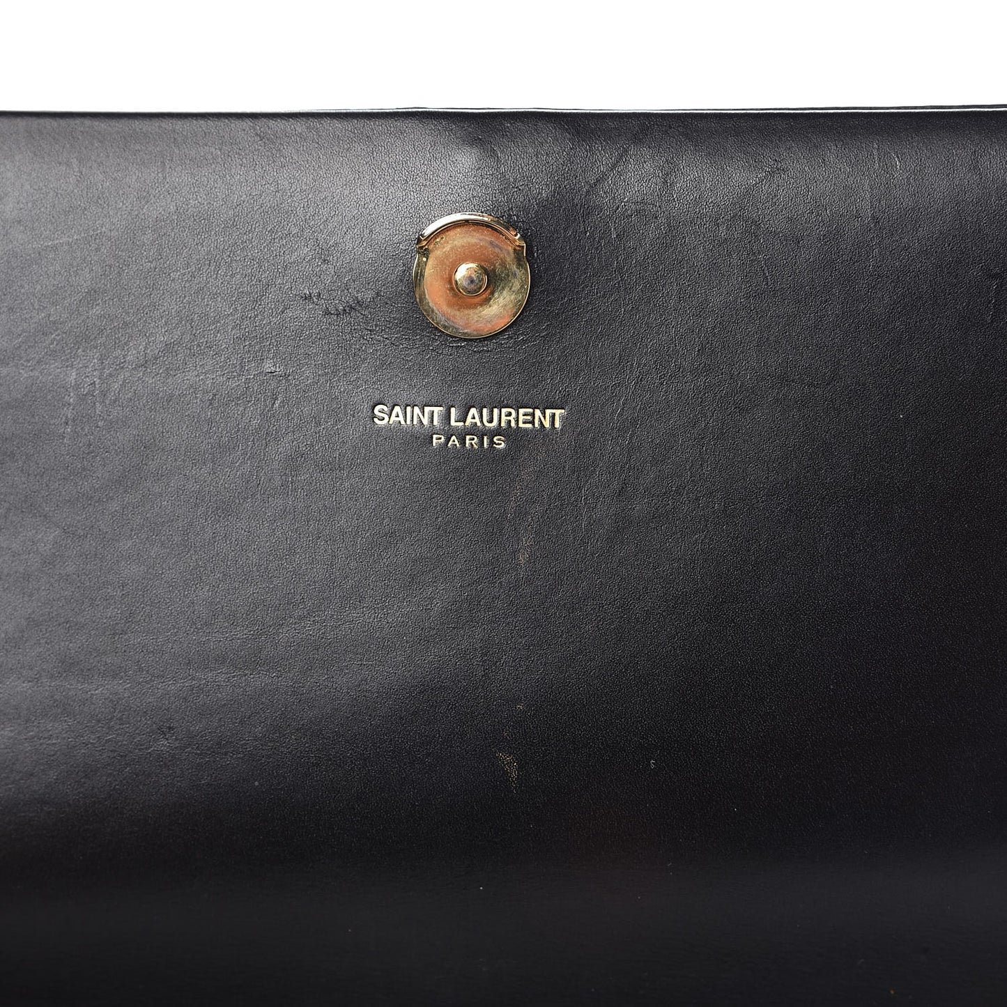 Smooth Calfskin Medium Classic Monogram Kate Tassel Satchel Black