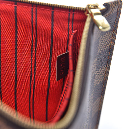 Louis Vuitton Damier Ebene Neverfull MM GM Pochette 7 of 7