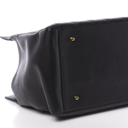 Chanel Caviar Quilted Timeless CC Tote Black 10 of 12