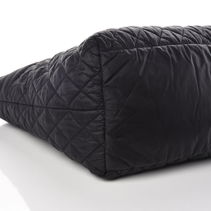 Chanel Nylon Quilted Large Coco Cocoon Tote Black 9 of 12