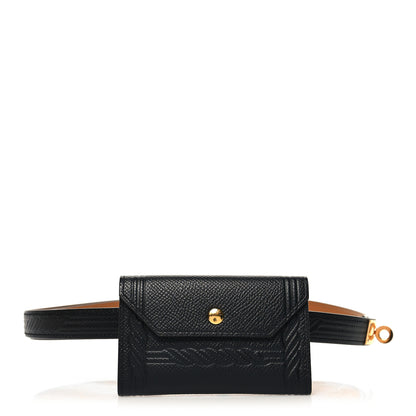 Hermes Epsom Quadrige Kelly Pocket 18 Belt Black 3 of 6