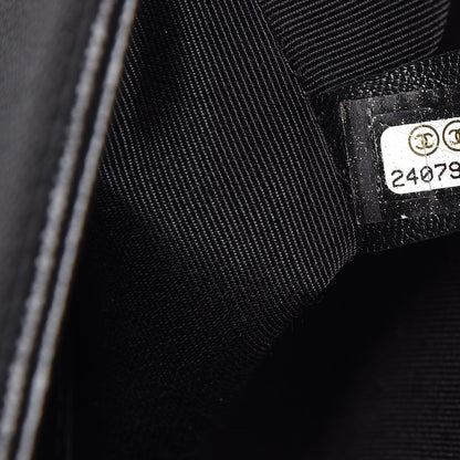 Chanel Caviar Quilted New Medium Boy Flap So Black 7 of 8