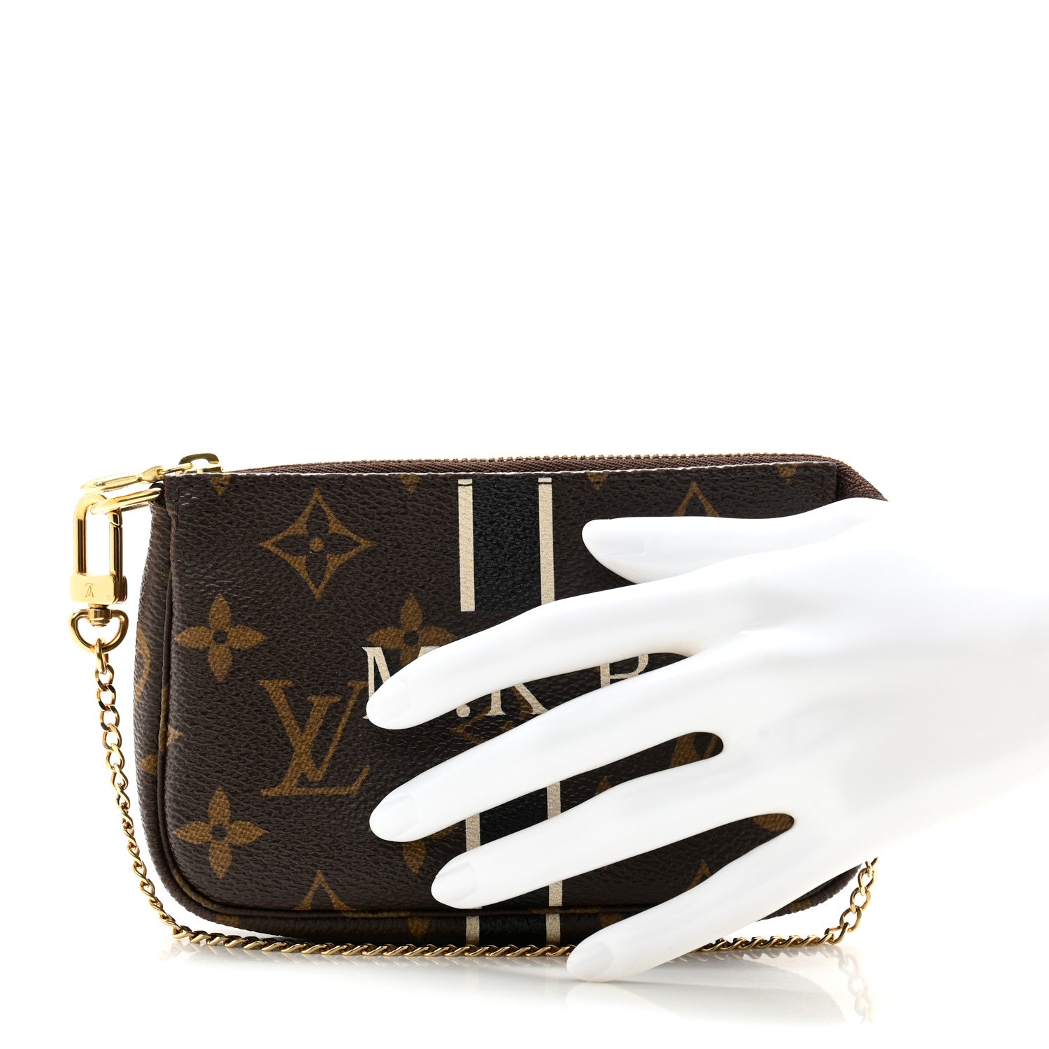 Louis Vuitton Monogram My LV Heritage Mini Pochette Accessories Ivory Black 2 of 10