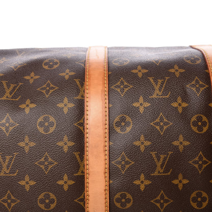 Louis Vuitton Monogram Keepall Bandouliere 55 12 of 21