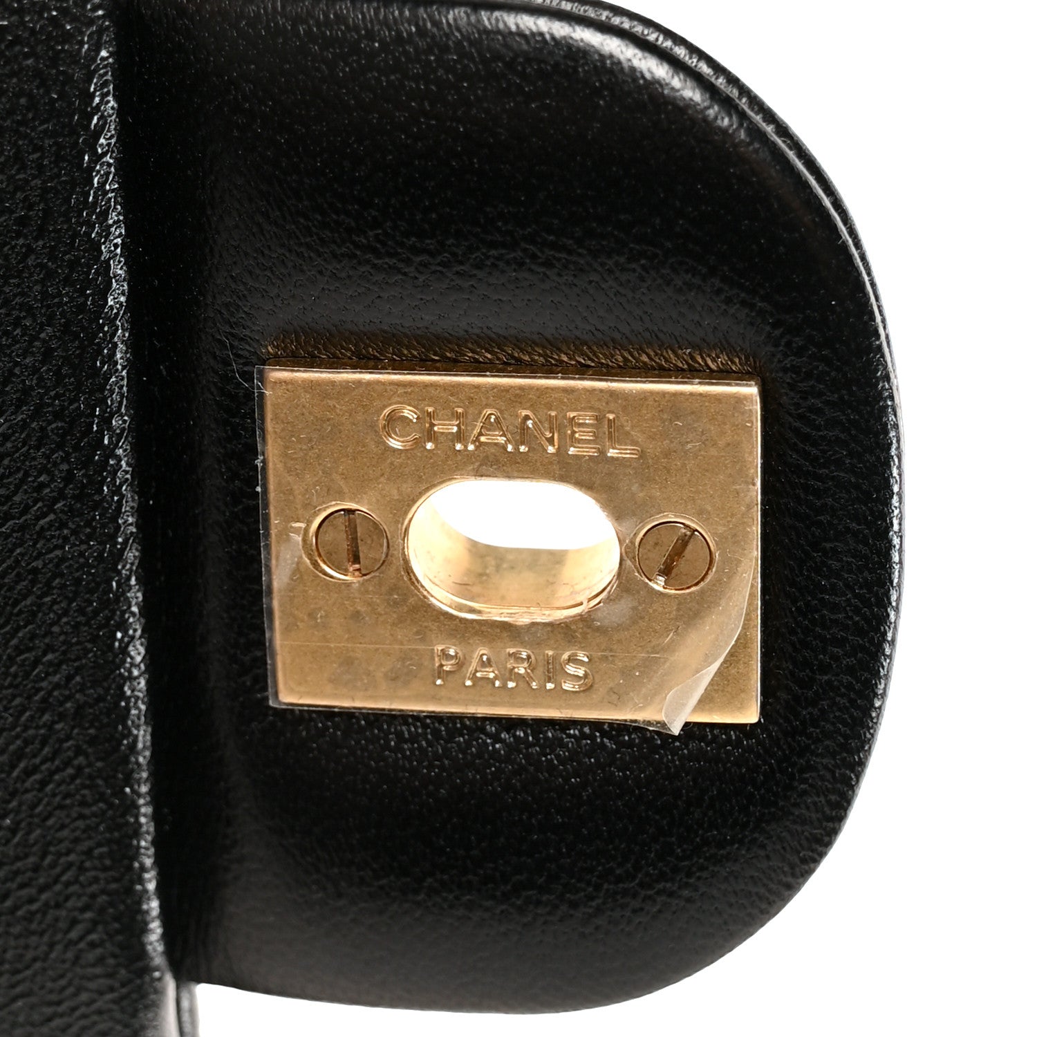 Chanel Lambskin Quilted Mini Rectangular Pearl Crush Flap Black 7 of 12