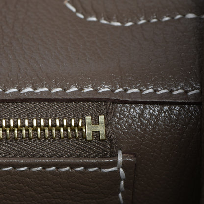 Hermes Togo Birkin 35 Etoupe 12 of 29
