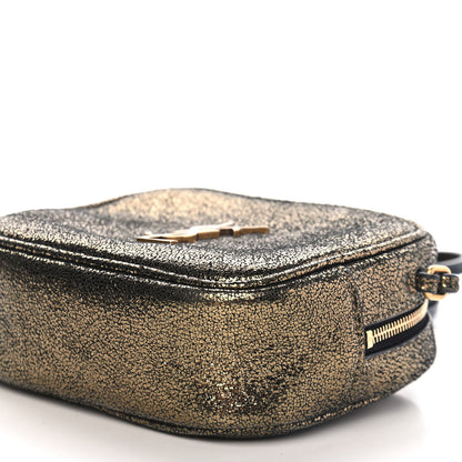Saint Laurent Lame Nappa Star 3D Monogram Blogger Bag Moss 9 of 9