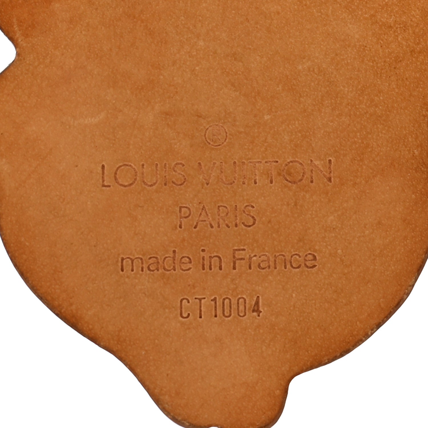Louis Vuitton Vachetta Monogram Panda Key Ring Bag Charm 3 of 5