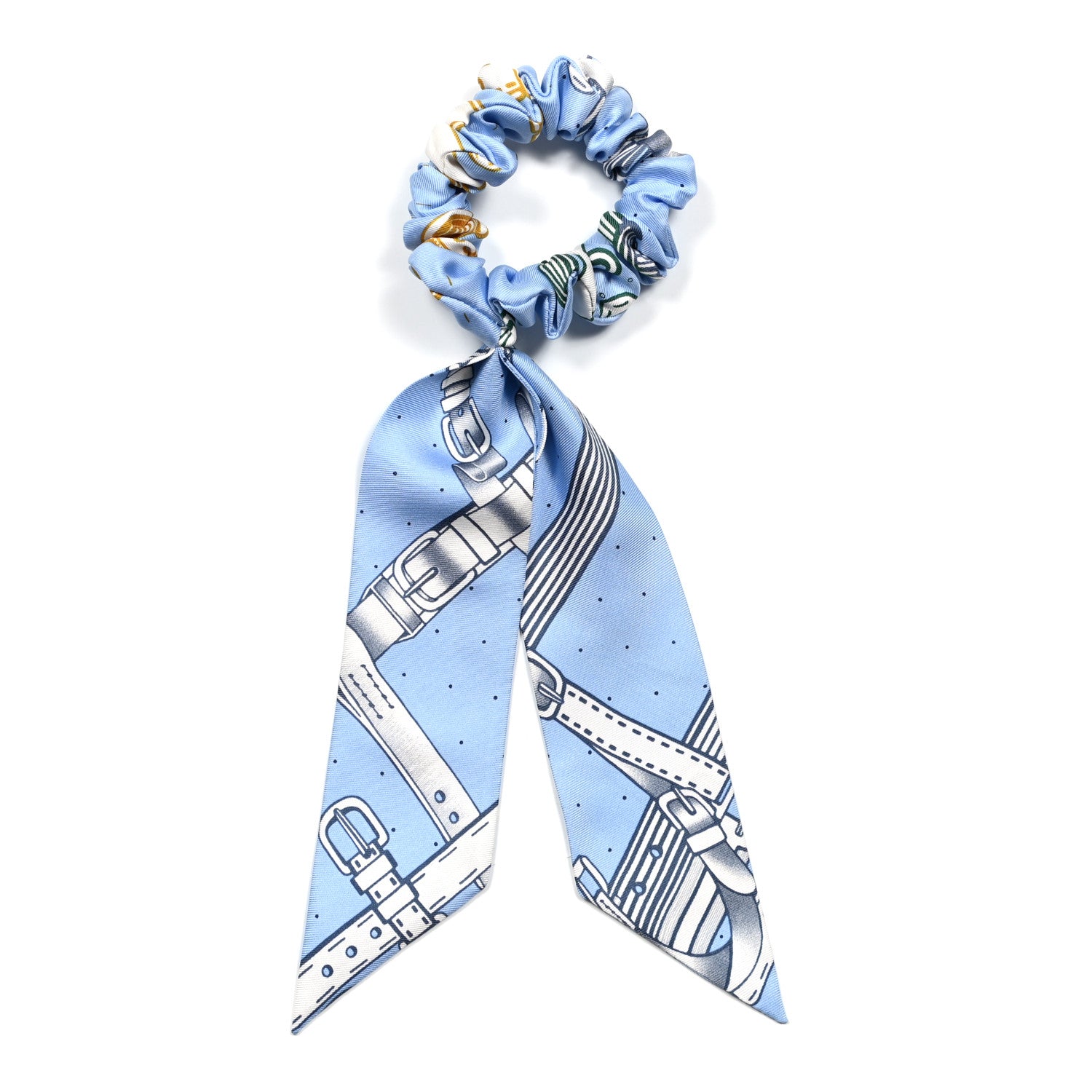 Hermes Silk Twilly Scrunchie 1 of 3