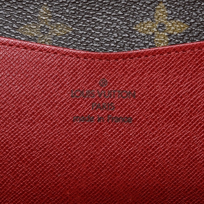 Louis Vuitton Monogram Josephine Wallet Red 5 of 7