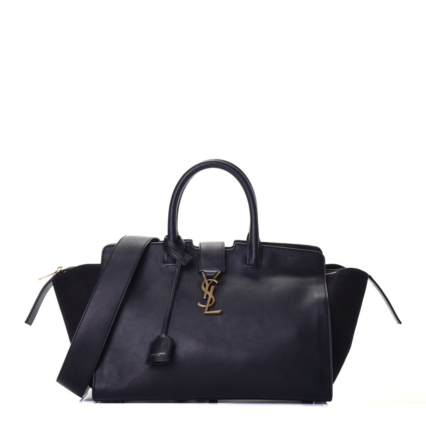 Calfskin Small Monogram Downtown Cabas Black