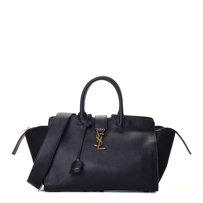 Saint Laurent Calfskin Small Monogram Downtown Cabas Black 1 of 11
