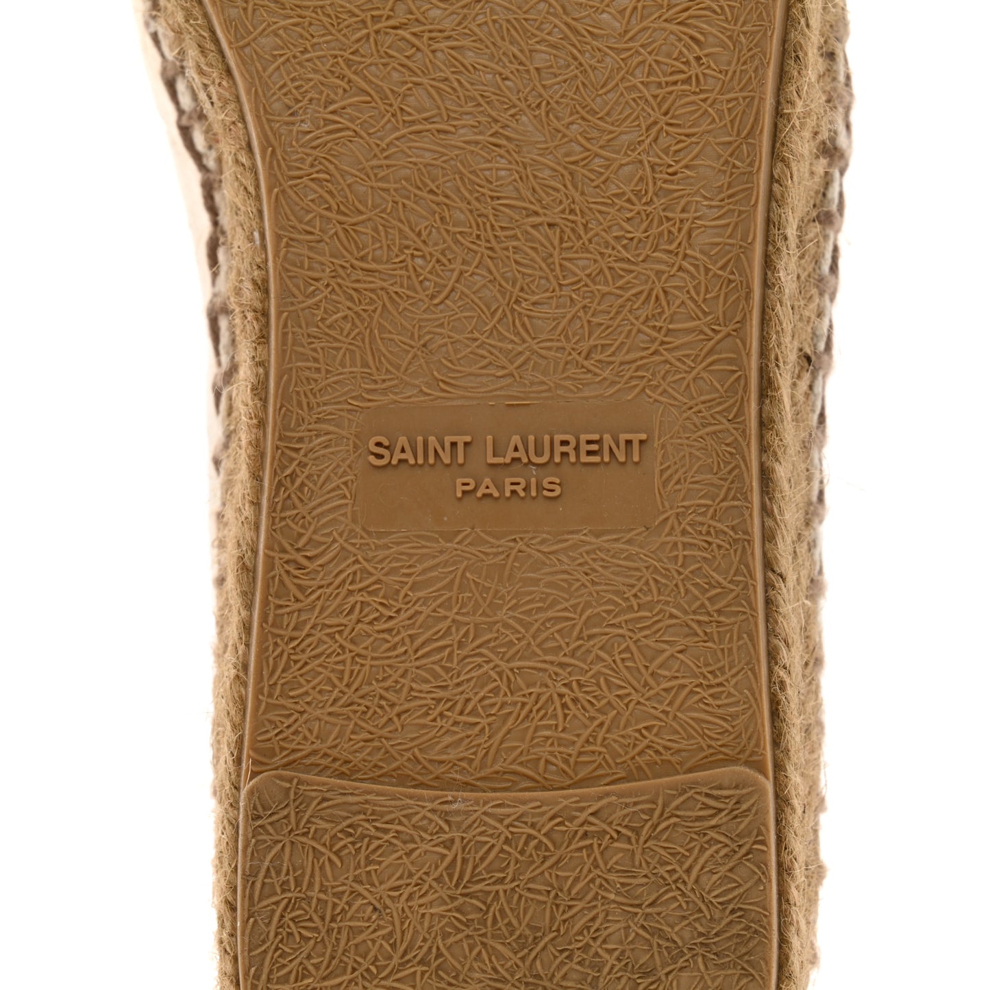 Canvas Nappa Elba Light Logo Embroidered Espadrilles 36 Panna